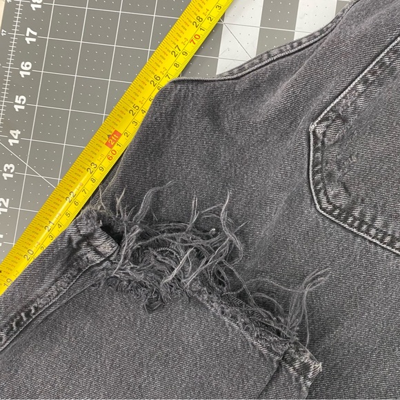 Agolde Riley Cut Black Jeans Size 27 - Picture 9 of 10